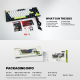Tastatura mehanička Gaming Fantech MK877S RGB Atom 87S Mori bela (Red switch) - 221863