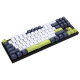 Tastatura mehanička Gaming Fantech MK877S RGB Atom 87S Mori bela (red switch) - G221863