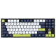 Tastatura mehanička Gaming Fantech MK877S RGB Atom 87S Mori bela (red switch) - G221863