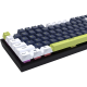 Tastatura mehanička Gaming Fantech MK877S RGB Atom 87S Mori plava (blue switch) - G221864