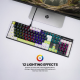 Tastatura mehanička Gaming Fantech MK878S RGB Atom 104S Mori plava (blue switch) - G221866