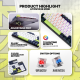Tastatura mehanička Gaming Fantech MK878S RGB Atom 104S Mori plava (Blue switch) - 221866