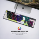 Tastatura mehanička Gaming Fantech MK878S RGB Atom 104S Mori plava (Blue switch) - 221866