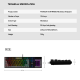 Tastatura mehanička Gaming Fantech MK886 RGB Atom TKL crna (Blue switch) - G207879
