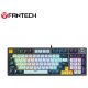 Tastatura mehanička Gaming Fantech MK890 RGB Atom MK96 SkyBlue (Blue switch) - G216762