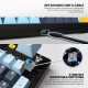 Tastatura mehanička Gaming Fantech MK893S RGB Atom 107S MIZU Navy (Blue switch) - 222340
