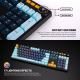 Tastatura mehanička Gaming Fantech MK893S RGB Atom 107S MIZU Navy (Blue switch) - 222340