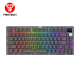 Tastatura mehanička Gaming Fantech MK910 RGB PBT MaxFit 81 Frost Wireless (blue switch) - G206627
