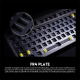 Tastatura mehanička Gaming Fantech MK910 RGB PBT MaxFit 81 Frost Wireless (blue switch) - G206627