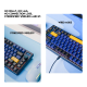 Tastatura mehanička Gaming Fantech MK910 RGB Vibe Maxfit 81 Grand Cobalt Wireless (Yellow switch) - G211104