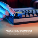Tastatura mehanička Gaming Fantech MK910 RGB Vibe Maxfit 81 Grand Cobalt Wireless (Yellow switch) - G211104