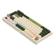 Tastatura mehanička Gaming Fantech MK910 RGB Vibe Maxfit 81 Milky Matcha Wireless (Yellow switch) - G211106