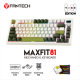Tastatura mehanička Gaming Fantech MK910 RGB Vibe Maxfit 81 Milky Matcha Wireless (Yellow switch) - G211106