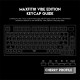 Tastatura mehanička Gaming Fantech MK910 RGB Vibe Maxfit 81 Milky Matcha Wireless (Yellow switch) - G211106