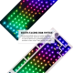 Tastatura mehanička Gaming Fantech MK910 RGB Vibe Maxfit 81 Milky Matcha Wireless (Yellow switch) - G211106