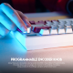Tastatura mehanička Gaming Fantech MK910 RGB Vibe Maxfit 81 Royal Prince Wireless (Yellow switch) - G211105