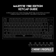 Tastatura mehanička Gaming Fantech MK910 RGB Vibe Maxfit 81 Royal Prince Wireless (Yellow switch) - G211105