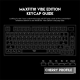 Tastatura mehanička Gaming Fantech MK910 RGB Vibe Maxfit 81 Vibrant Utility Wireless (Yellow switch) - G211103