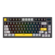 Tastatura mehanička Gaming Fantech MK910 RGB Vibe Maxfit 81 Vibrant Utility Wireless (Yellow switch) - G211103