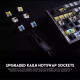 Tastatura mehanička Gaming Fantech MK910 RGB Vibe Maxfit 81 Vibrant Utility Wireless (Yellow switch) - G211103