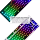 Tastatura mehanička Gaming Fantech MK910 RGB Vibe Maxfit 81 Vibrant Utility Wireless (Yellow switch) - G211103