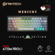 Tastatura Mehanicka Gaming Fantech MK912 RGB Atom PRO63 Wireless Mercury (red switch) - 214907