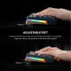Tastatura Mehanicka Gaming Fantech MK912 RGB Atom PRO63 Wireless Mercury (blue switch) - 214906-1