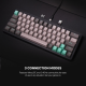 Tastatura Mehanicka Gaming Fantech MK912 RGB Atom PRO63 Wireless Mercury (blue switch) - 214906-1