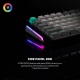 Tastatura Mehanicka Gaming Fantech MK913 RGB Atom PRO83 Wireless Mercury (red switch) - 214345