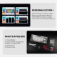 Tastatura Mehanicka Gaming Fantech MK913 RGB Atom PRO83 Wireless Mercury (red switch) - 214345