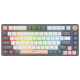 Tastatura mehanička Gaming Fantech MK913 RGB Atom PRO83 Wireless Saturn (RED switch) - G214013