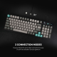 Tastatura Mehanicka Gaming Fantech MK914 RGB Atom PRO96 Wireless Saturn (blue switch) - 216765