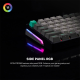 Tastatura mehanička Gaming Fantech MK914 RGB Atom PRO96 Wireless Saturn (red switch) - G217307