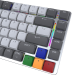 Tastatura mehanička Gaming Fantech MK915 RGB Maxfit AIR83 Wireless gray (red switch) - G218380