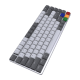 Tastatura mehanička Gaming Fantech MK915 RGB Maxfit AIR83 Wireless gray (brown switch) - G218379
