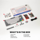 Tastatura mehanička Gaming Fantech MK915 RGB Maxfit AIR83 Wireless gray (brown switch) - G218379