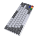 Tastatura mehanička Gaming Fantech MK915 RGB Maxfit AIR83 Wireless gray (red switch) - G218380