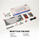 Tastatura Mehanicka Gaming Fantech MK915 RGB Maxfit AIR83 Wireless grey (red switch) - 218380