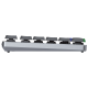 Tastatura mehanička Gaming Fantech MK916 RGB Maxfit AIR99 Wireless gray (brown switch) - G218381