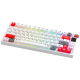 Tastatura mehanička Gaming Fantech MK917 RGB Atom PRO79 Wireless bela (Red switch) - G220817
