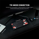 Tastatura mehanička Gaming Fantech MK917 RGB Atom PRO79 Wireless bela (Red switch) - G220817