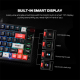 Tastatura mehanička Gaming Fantech MK917 RGB Atom PRO79 Wireless bela (Red switch) - G220817