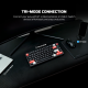 Tastatura mehanička Gaming Fantech MK917 RGB Atom PRO79 Wireless bela (Red switch) - 220817