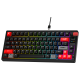 Tastatura mehanička Gaming Fantech MK917 RGB Atom PRO79 Wireless crna (Red switch) - G220815