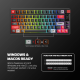 Tastatura mehanička Gaming Fantech MK917 RGB Atom PRO79 Wireless crna (Red switch) - G220815
