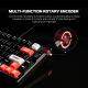 Tastatura mehanička Gaming Fantech MK917 RGB Atom PRO79 Wireless crna (Red switch) - G220815