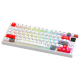 Tastatura mehanička Gaming Fantech MK917 RGB Atom PRO79 Wireless bela (blue switch) - G220816