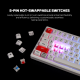 Tastatura mehanička Gaming Fantech MK917 RGB Atom PRO79 Wireless crna (Red switch) - 220815-1