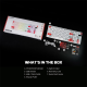 Tastatura mehanička Gaming Fantech MK918 RGB Atom PRO097 Wireless bela (blue switch) - G220820