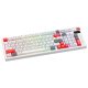 Tastatura mehanička Gaming Fantech MK918 RGB Atom PRO97 Wireless Mercury bela (Red switch) - G220821